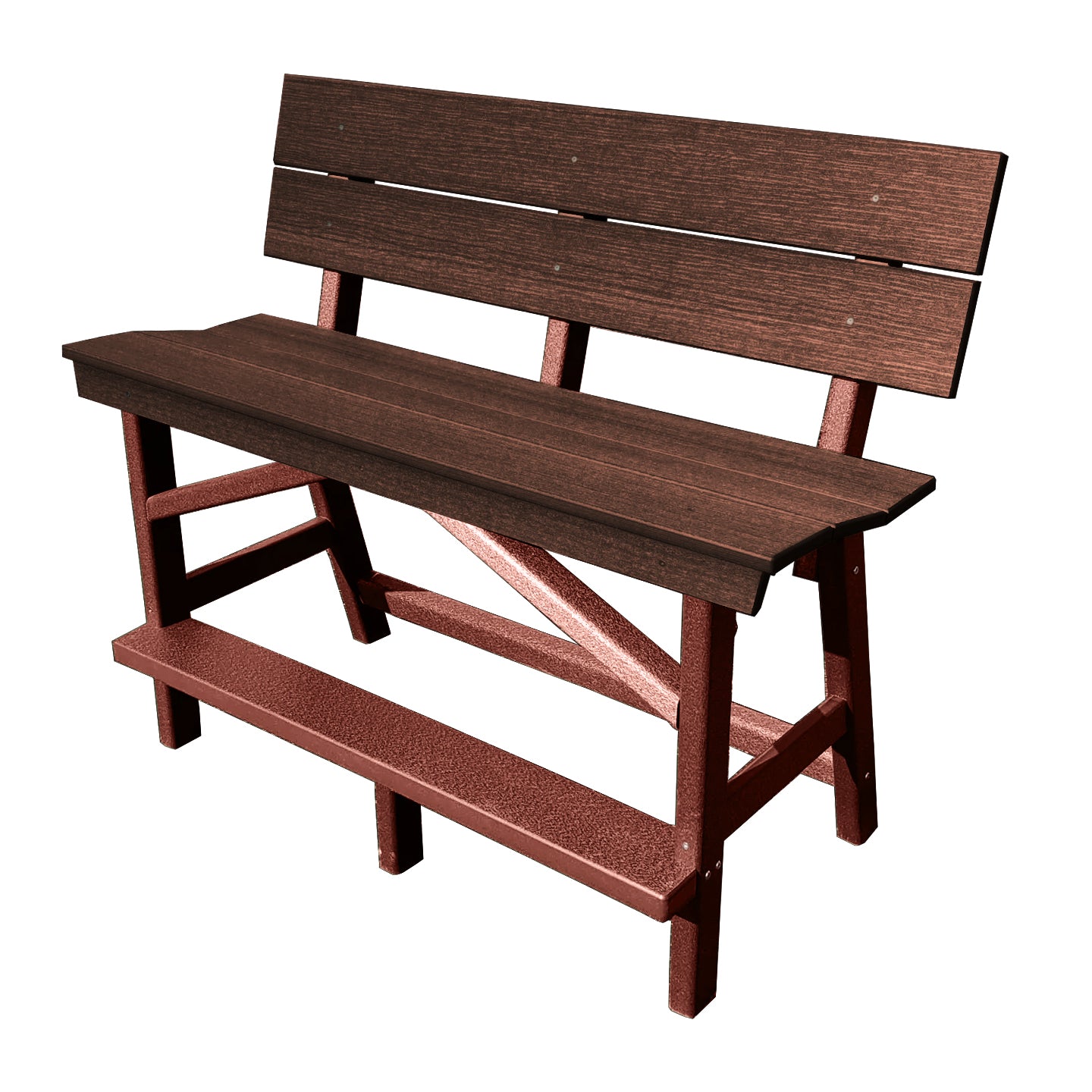 Stanton Standard Counter Height Bench with Back