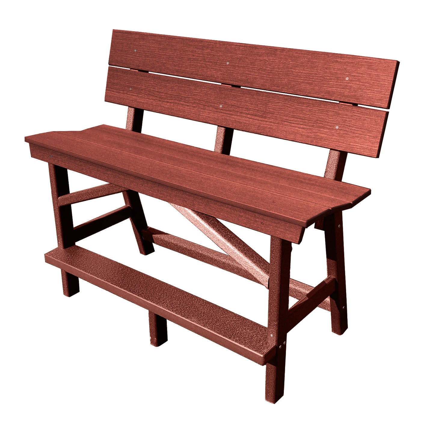 Stanton Standard Counter Height Bench with Back