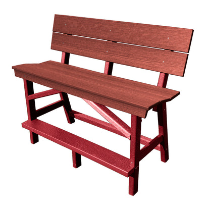 Stanton Standard Counter Height Bench with Back