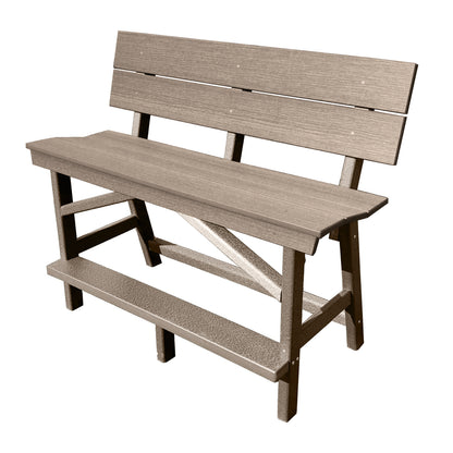 Stanton Standard Counter Height Bench with Back