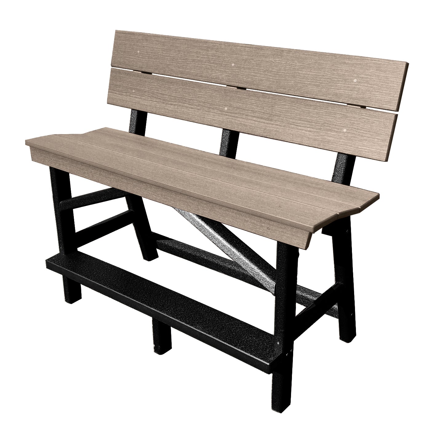 Stanton Standard Counter Height Bench with Back