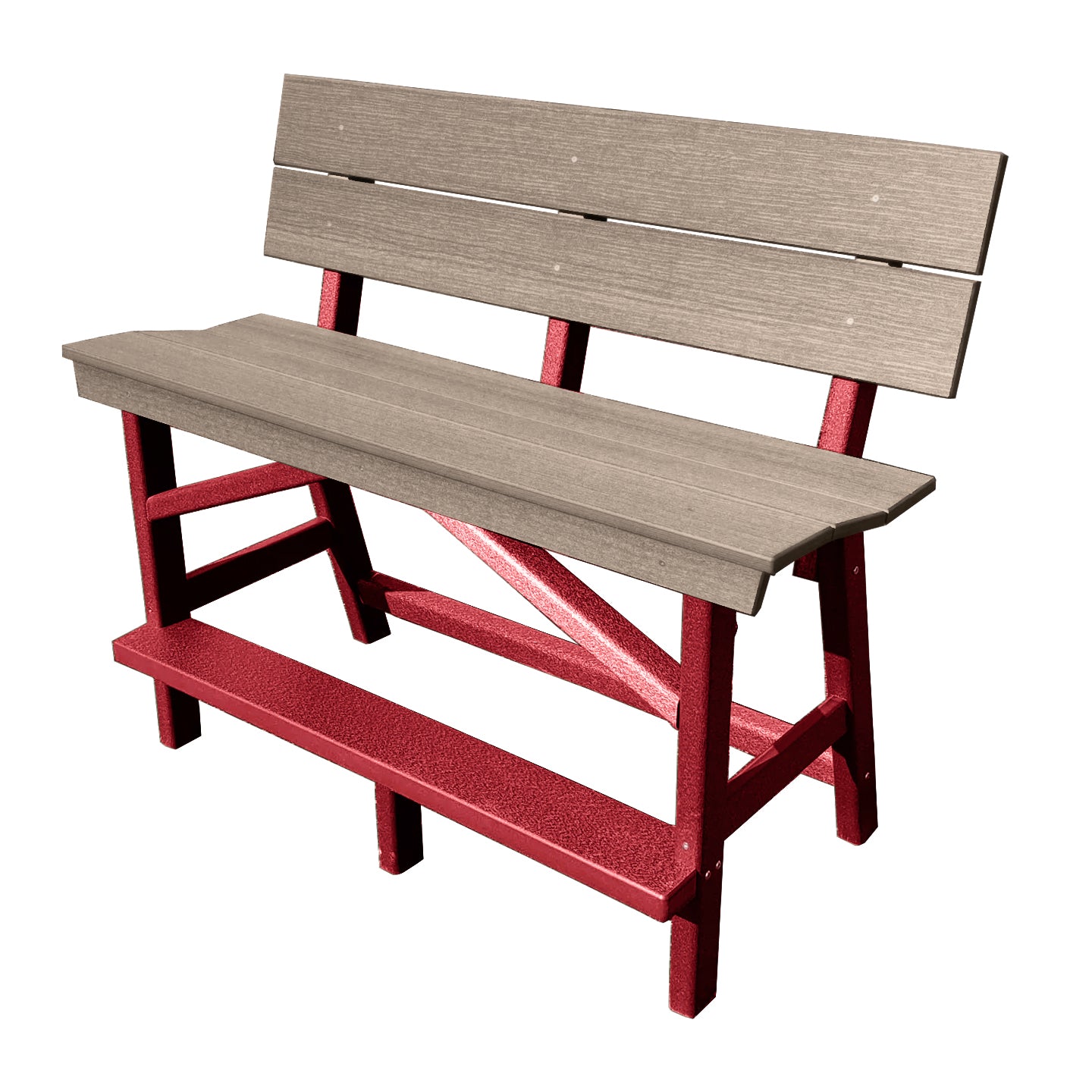 Stanton Standard Counter Height Bench with Back