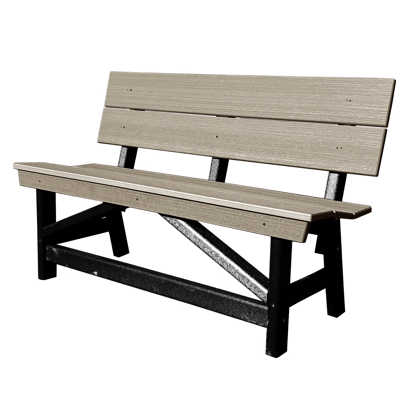Stanton Standard Dining Height Bench with Back