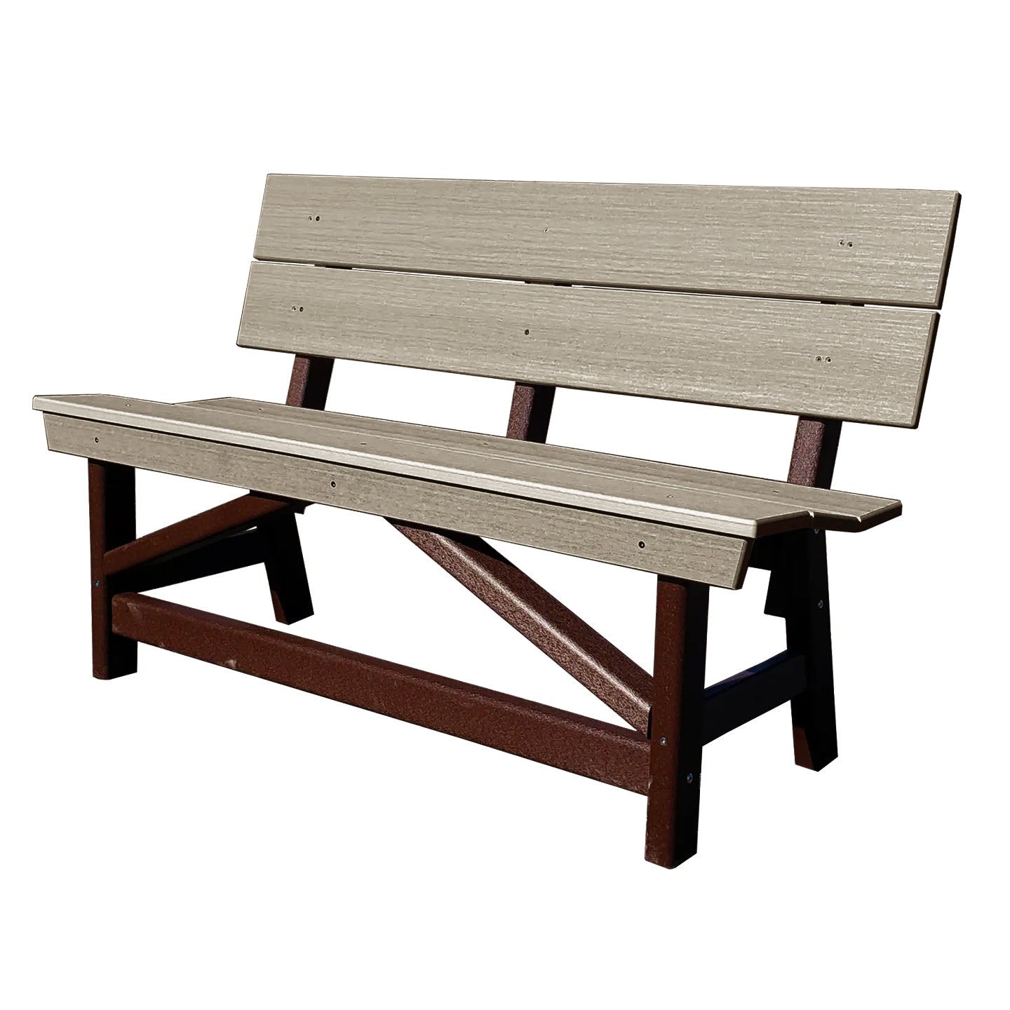 Stanton Standard Dining Height Bench with Back