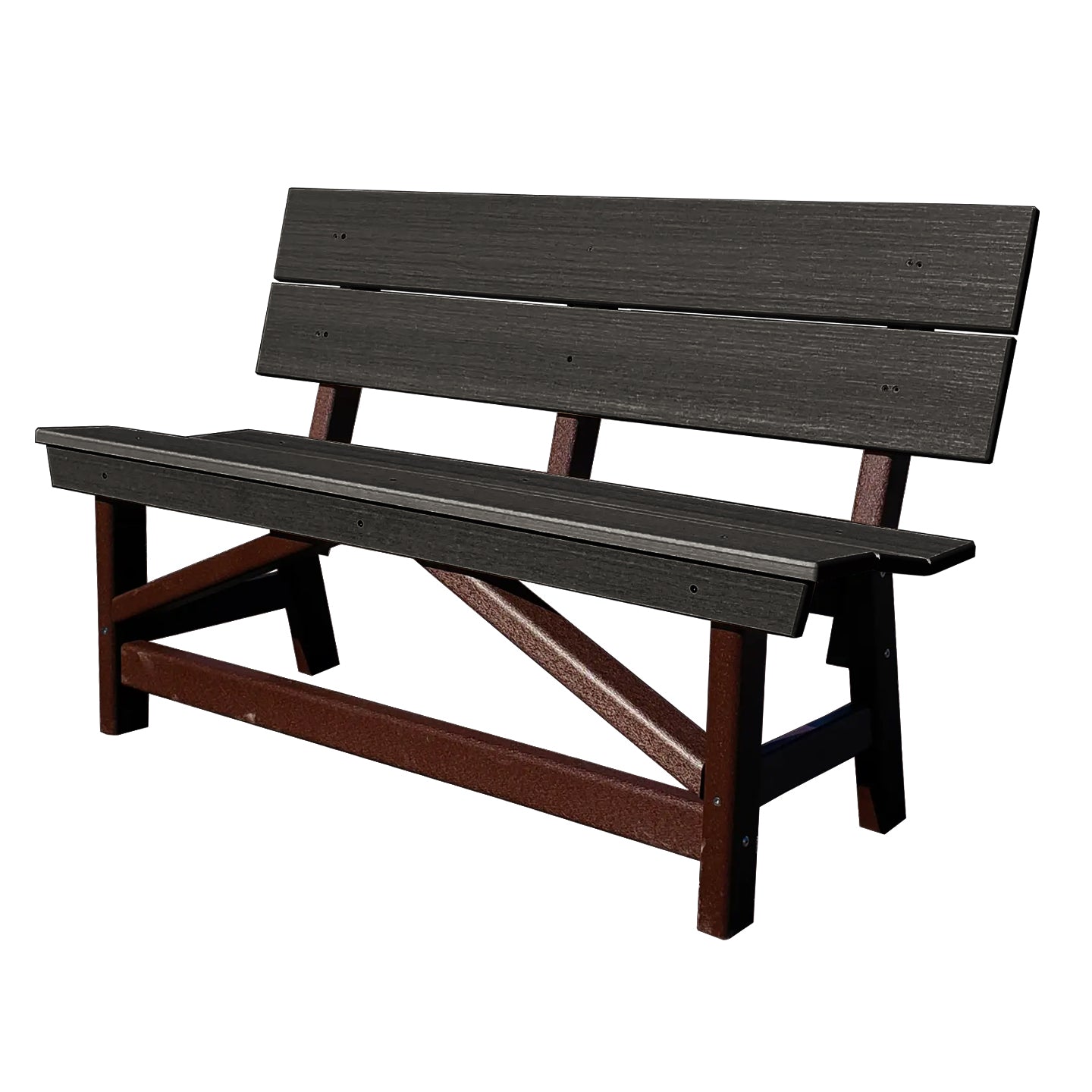 Stanton Standard Dining Height Bench with Back
