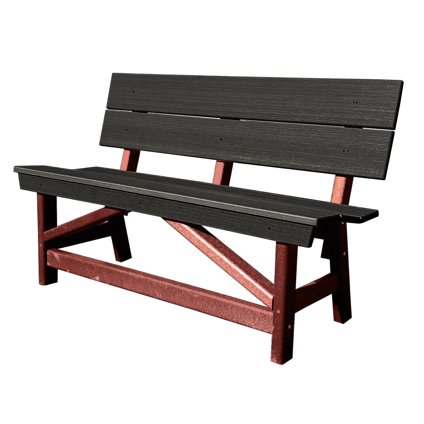 Stanton Standard Dining Height Bench with Back