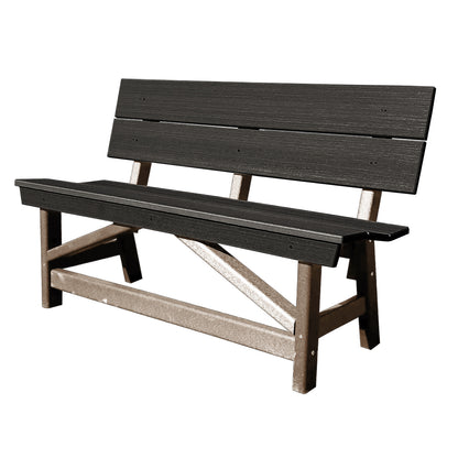 Stanton Standard Dining Height Bench with Back