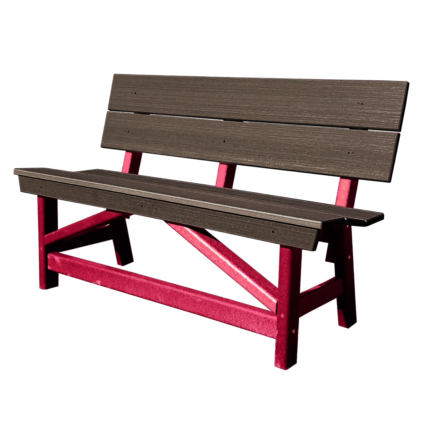 Stanton Standard Dining Height Bench with Back