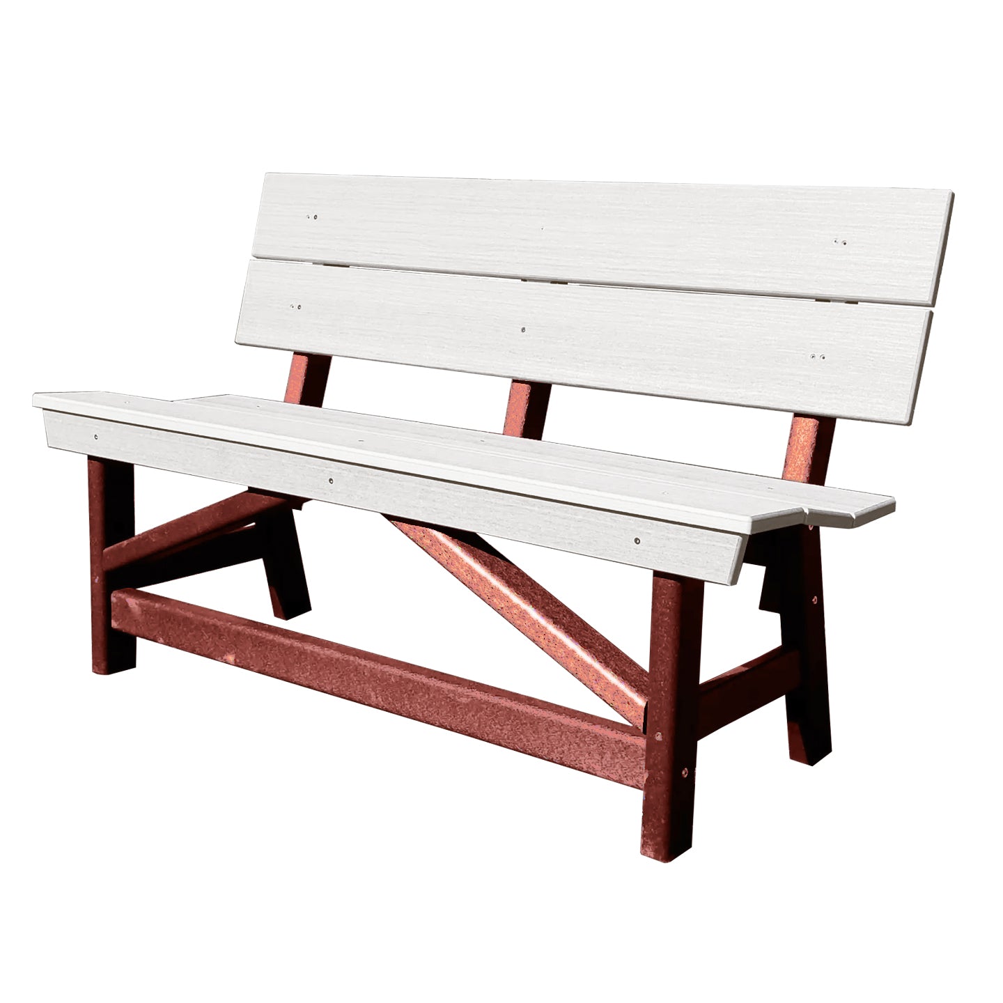 Stanton Standard Dining Height Bench with Back
