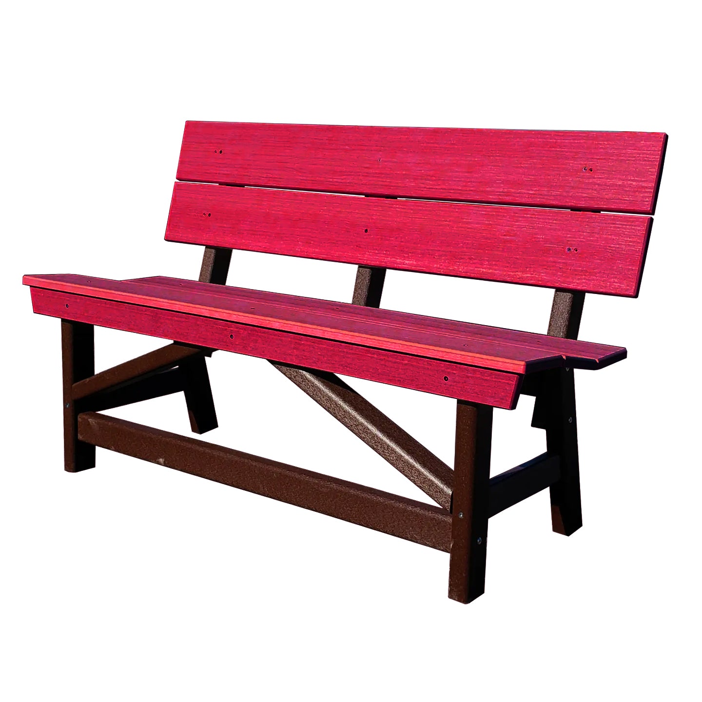 Stanton Standard Dining Height Bench with Back
