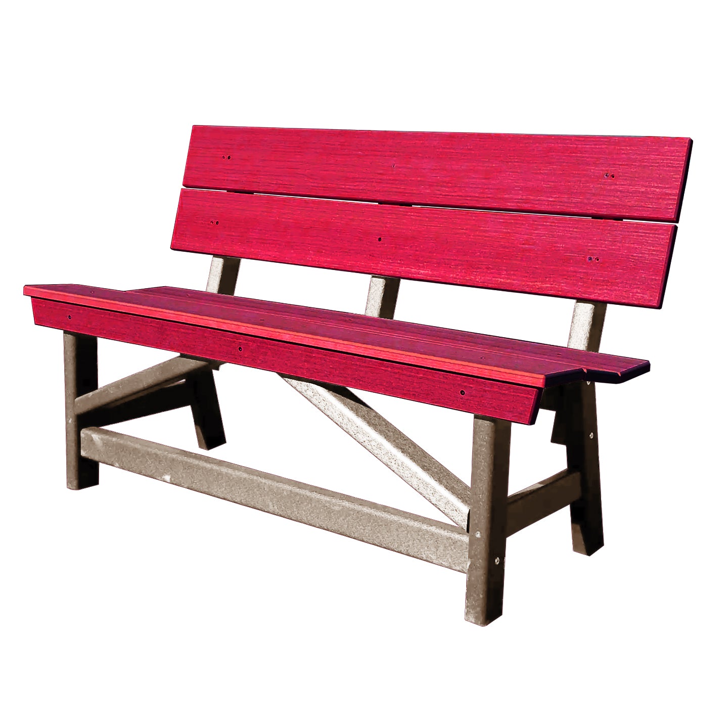Stanton Standard Dining Height Bench with Back