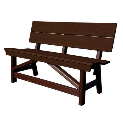 Stanton Standard Dining Height Bench with Back