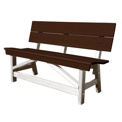 Stanton Standard Dining Height Bench with Back