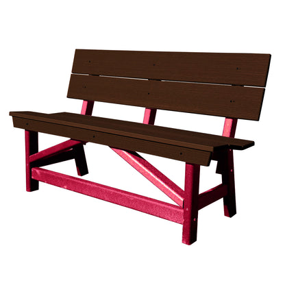 Stanton Standard Dining Height Bench with Back