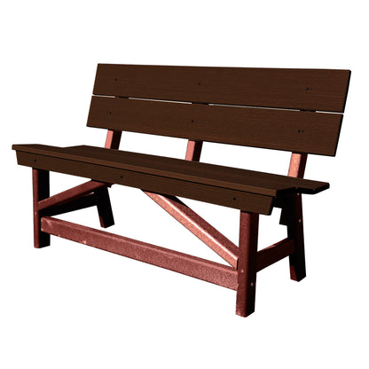Stanton Standard Dining Height Bench with Back