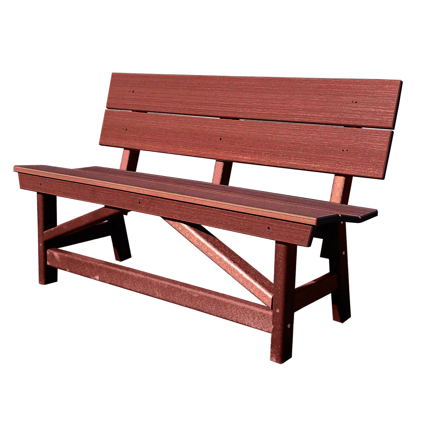 Stanton Standard Dining Height Bench with Back