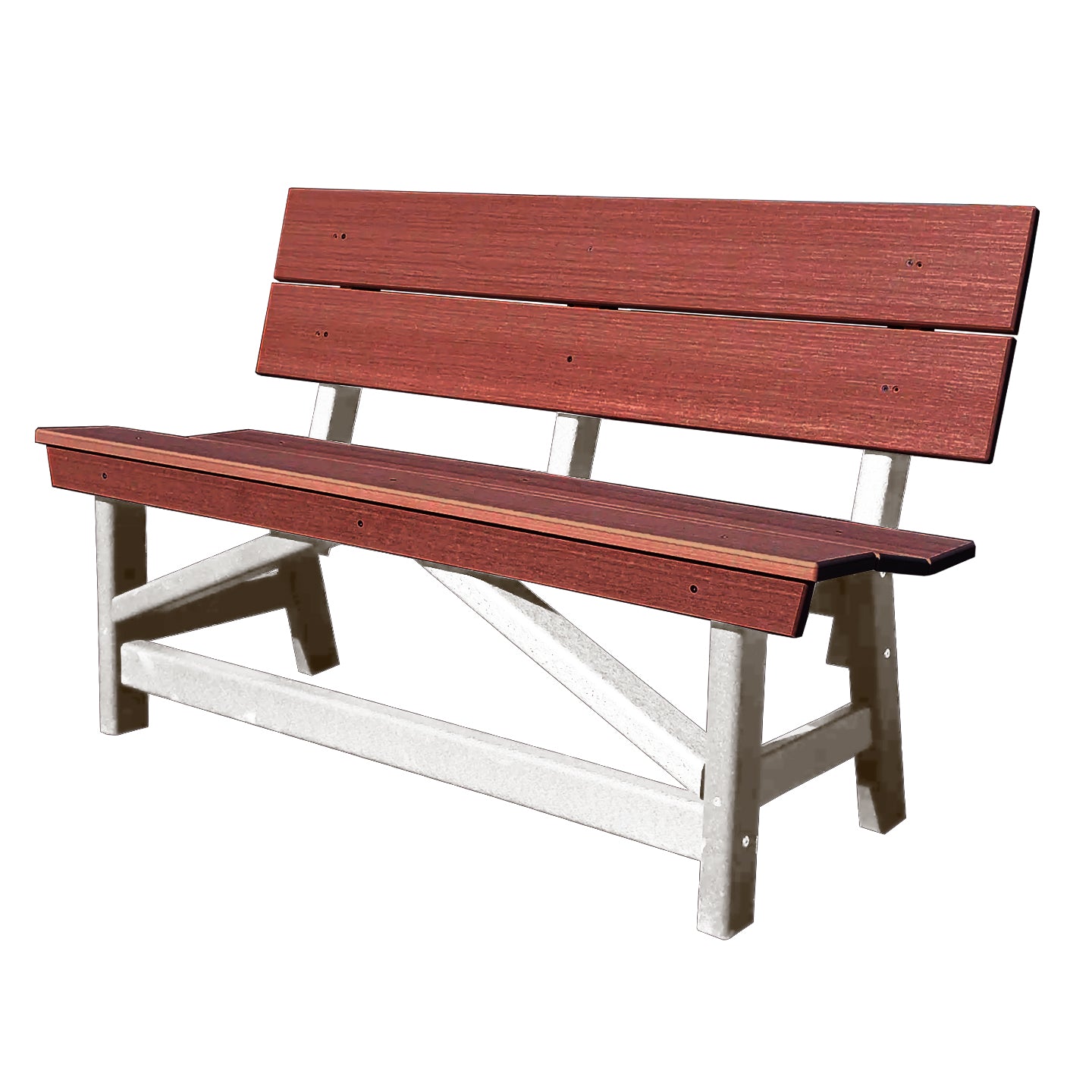Stanton Standard Dining Height Bench with Back