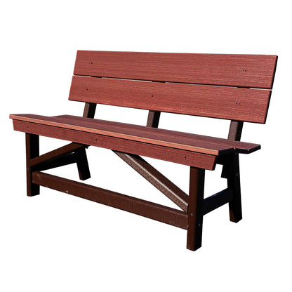 Stanton Standard Dining Height Bench with Back