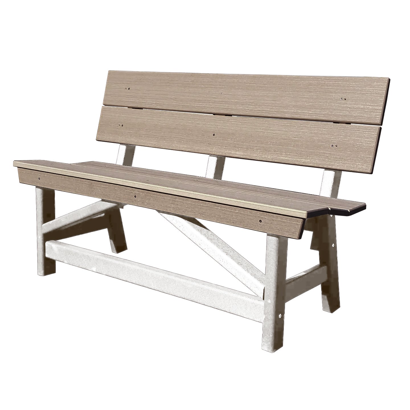 Stanton Standard Dining Height Bench with Back