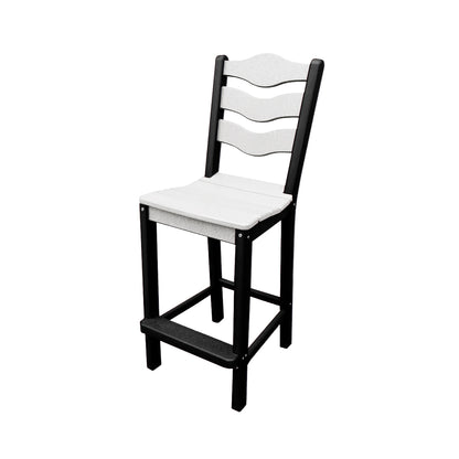 Traditional Bar Height Standard Armless Chair