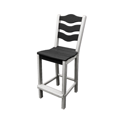 Traditional Bar Height Standard Armless Chair