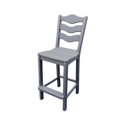 Traditional Bar Height Standard Armless Chair