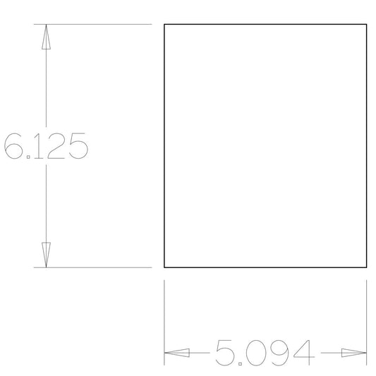Replacement Plexiglass for WBUR204, WBUR204RED, & WBUMR204
