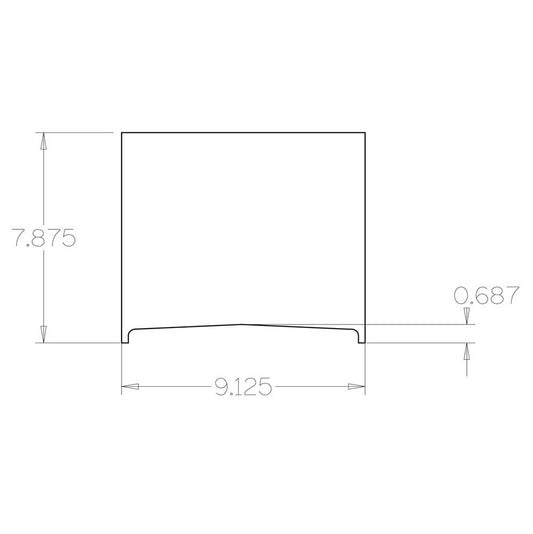 Replacement Plexiglass for WBUR450S