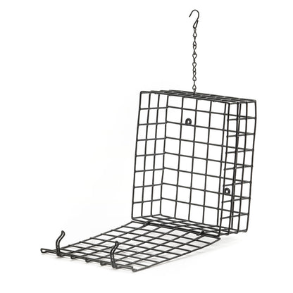 Seed and Suet Block Cage with Hanging Chain - Birds Choice