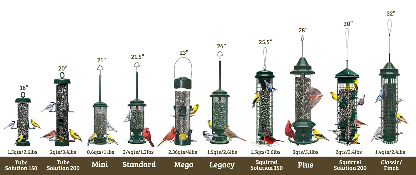 Brome Squirrel Buster Mini Squirrel-proof Bird Feeder