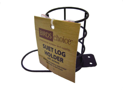 Suet Log Holder with Screws - Birds Choice