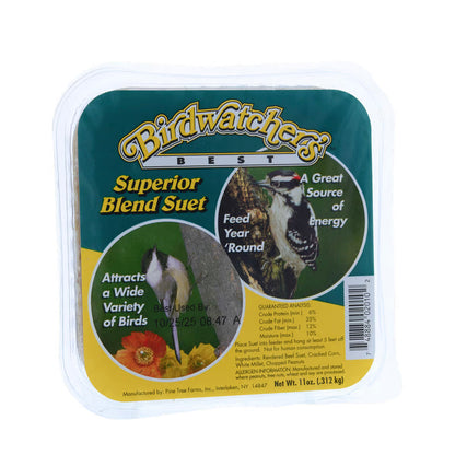 Pine Tree Farms Birdwatchers Best Superior Blend Suet - Case of 12