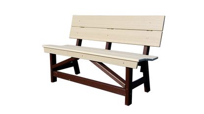 Stanton Standard Dining Height Bench with Back