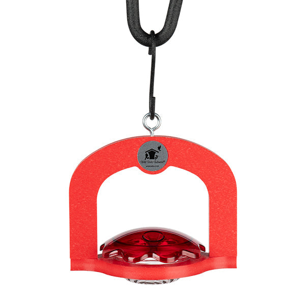 Hummingbird Mini Trio 1 Cup Hanging Feeder in Red - Birds Choice