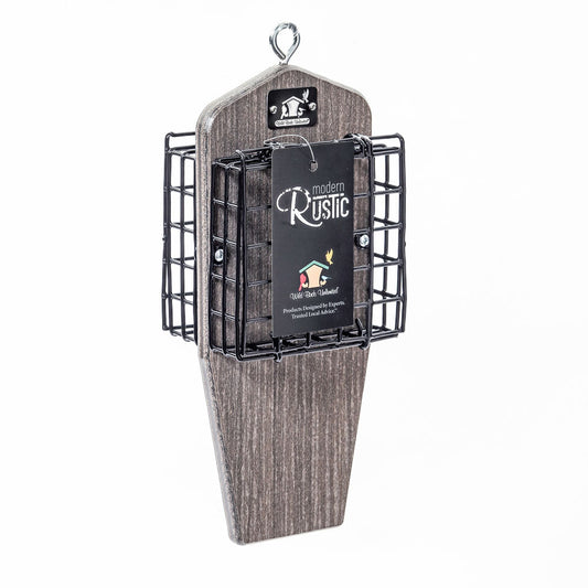 Modern Rustic Double Suet Feeder - Birds Choice