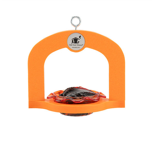Oriole Mini Trio 1 Cup Hanging Feeder in Orange - Birds Choice