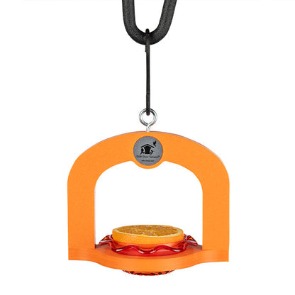 Oriole Mini Trio 1 Cup Hanging Feeder in Orange - Birds Choice