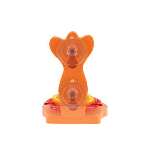 Oriole Mini Trio Window Feeder in Orange - Birds Choice