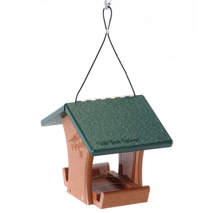EcoTough Classic Too Hopper Feeder with Green Roof - Birds Choice