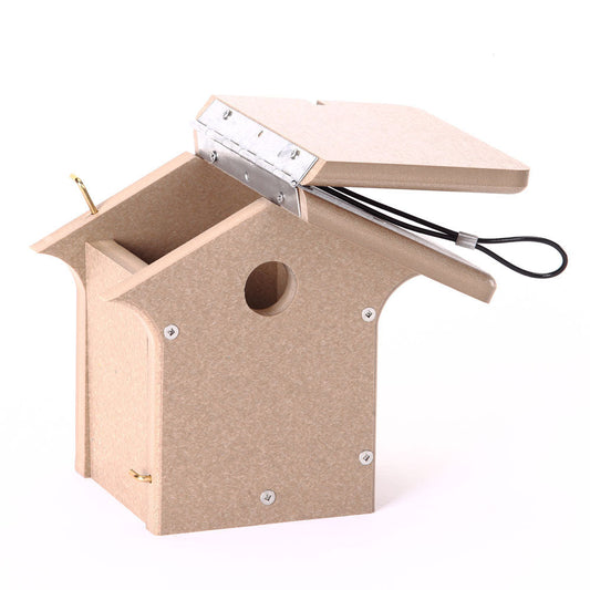 EcoTough Bewick Wren House-Taupe - Birds Choice