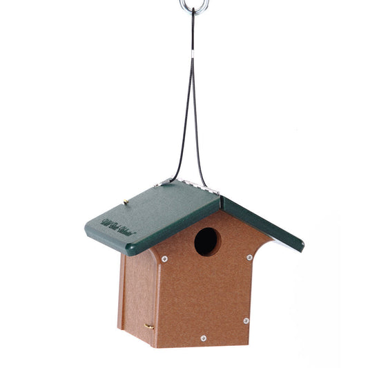 EcoTough Carolina Wren House-Carmel with Green Roof - Birds Choice