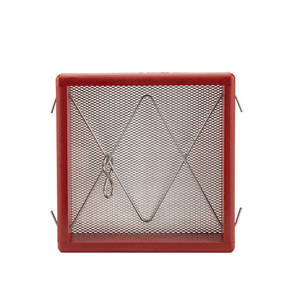 EcoTough Small Hanging Tray in Red Recycled Plastic - Birds Choice