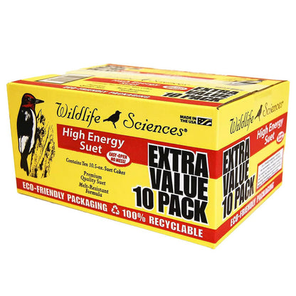 St. Albans Bay High Energy Suet Cakes - 10 Pack - Birds Choice